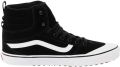 Vans Ashwood Hi Guard SUEDE BLACK WHITE Unisex Sneakers BLACK WHITE - Zwart