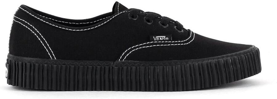 Vans Authentic Creeper Sneakers Zwart Unisex Canvas Suede Rubber Schoenen