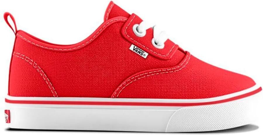 Vans Authentic Elastic V Schoenen Rood Kinderen