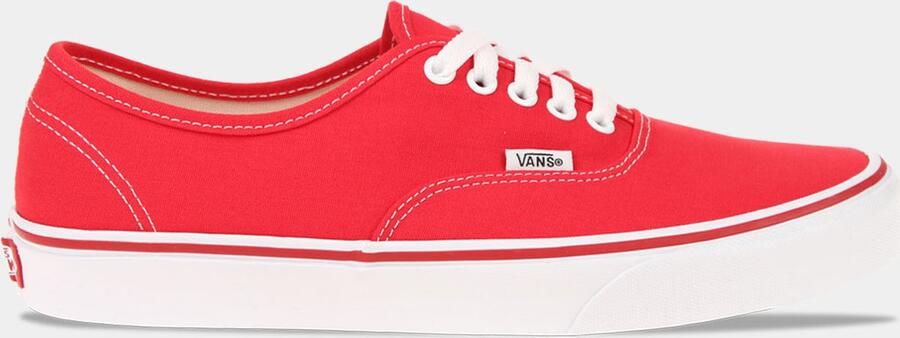 Vans Rode Canvas Sneakers Authentieke Stijl Red - Foto 2