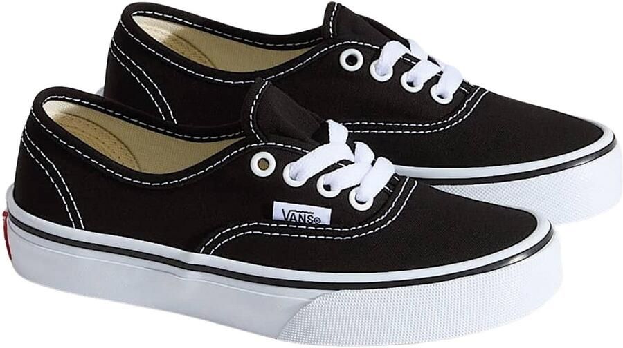 Vans Youth Unisex Kids Lifestyle Classic FTW Sneaker Uy Authentic Black True White - Foto 3