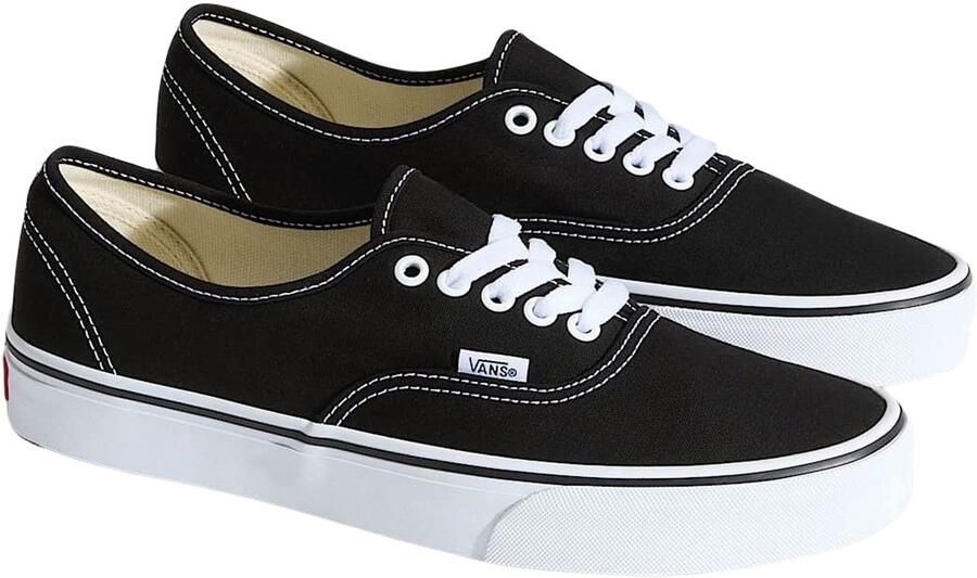 Vans Authentic Zwart Wit en Sneaker VN000EE3BLK - Foto 9