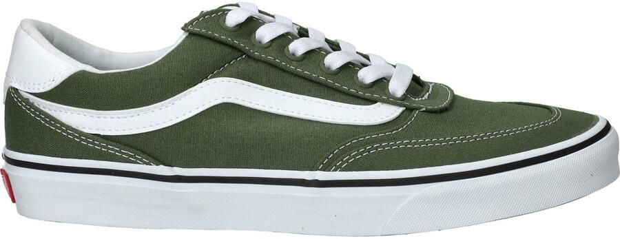 Vans Brooklyn LS Canvas Sneakers Heren Groen