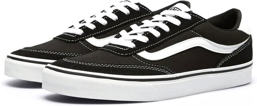 Vans Brooklyn Ls Sneaker Skate Schoenen Lage Schoen Unisex Leer zwart