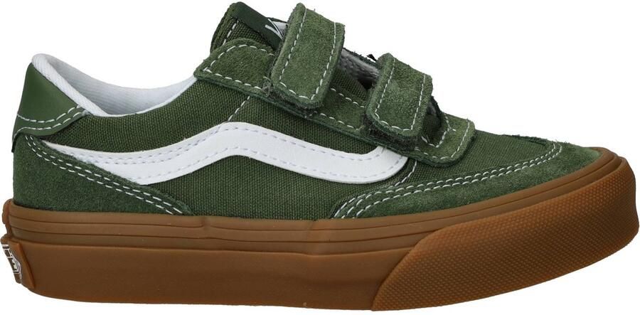 Vans Brooklyn LS V Gum Sneakers Jongens Groen
