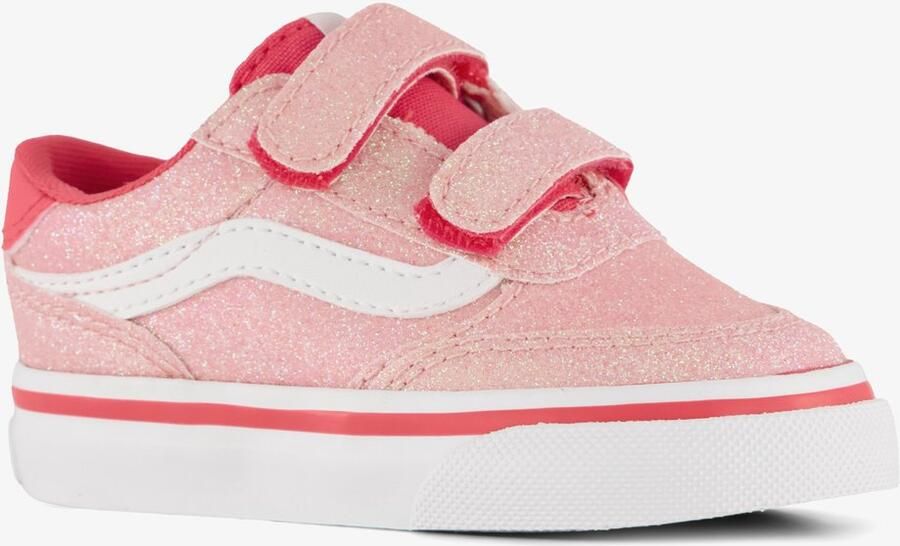 Vans Brooklyn LS V Klittenband Roze