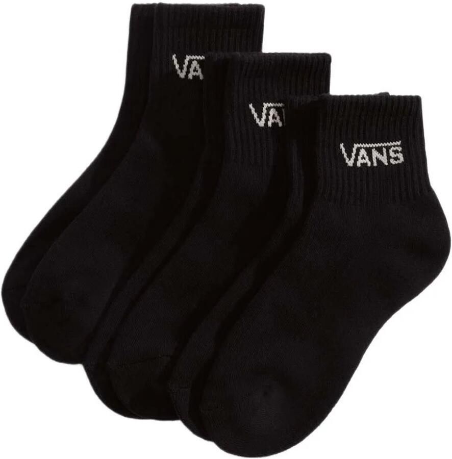 Vans Classic Half Crewsokken 3 Eenheden Zwart