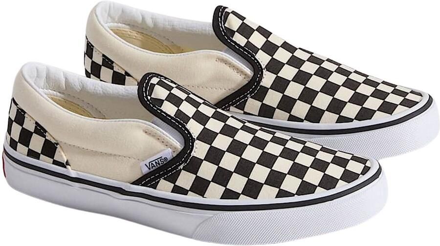 Vans Slip On Checkerboard (GS) Unisex Skate zwart Schoenen