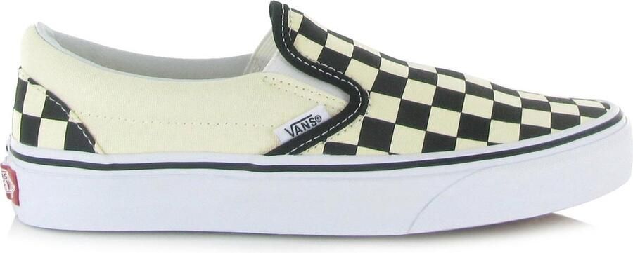 Vans Youth Unisex Kids Lifestyle Classic FTW Sneaker Uy Classic Slip-On (Checkerboard) Black Wht - Foto 12