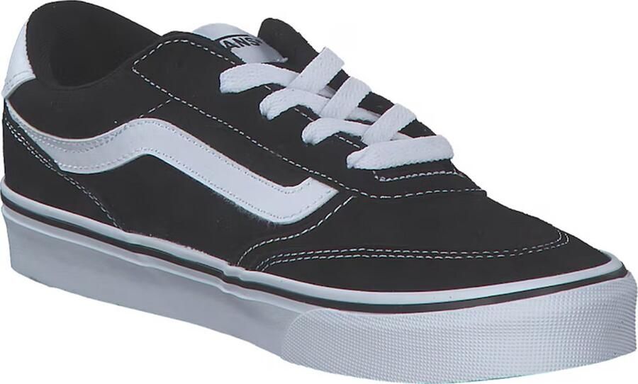 Vans Brooklyn Ls Sneakers Schoenen Textiel VN000D7UBZW Zwart Wit Low Top - Foto 3