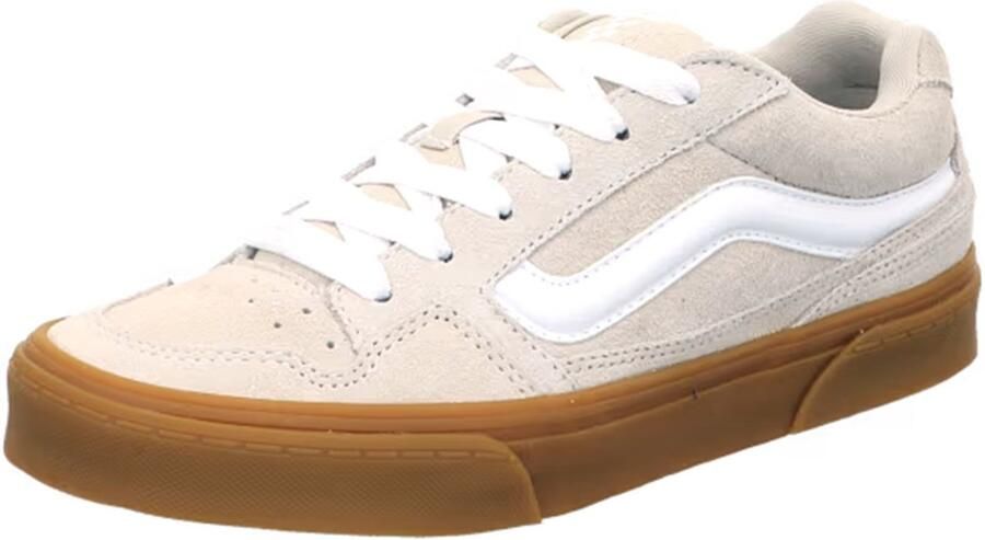 Vans Dames Caldrone Sneaker Suède Schoenen VN0007P9EN91 Taupe Mist