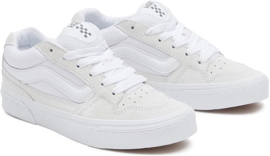 Vans Dames Caldrone Sneaker Suède Schoenen VN0007P9WHT Suede Mesh White - Foto 2