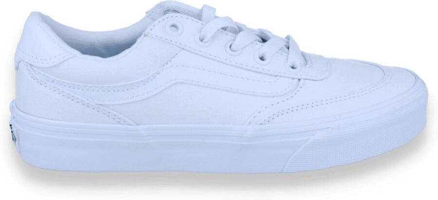 Vans Dames Sneaker Brooklyn LS Canvas White White WIT