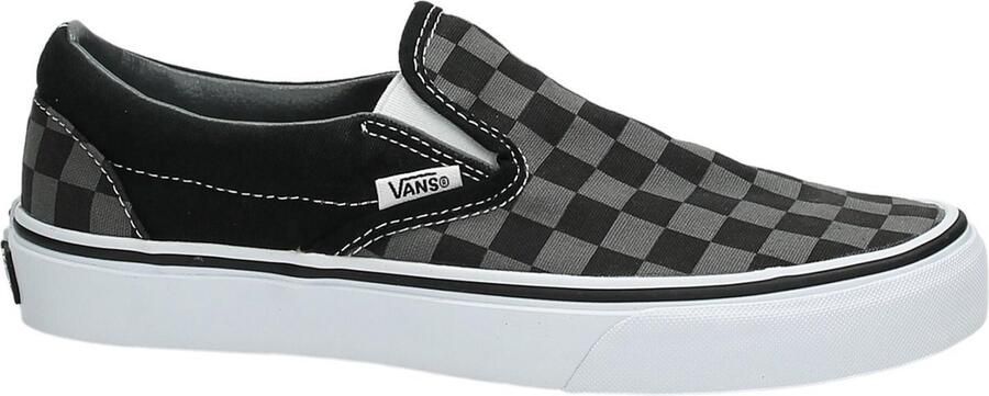 Vans Unisex Lifestyle Classic FTW Sneaker Ua Classic Slip-On Black Pewter Checkerboard - Foto 5