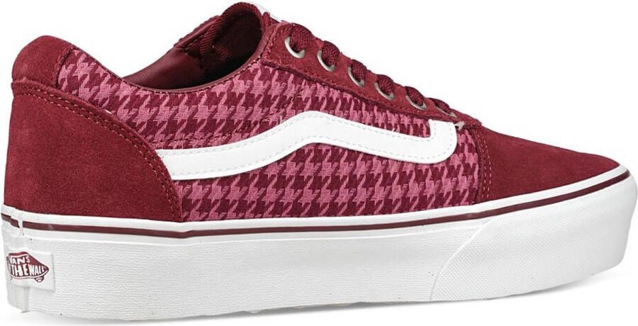 Vans WM Ward Platform Dames vrijetijds schoenen Plaid Mix Port - Foto 5