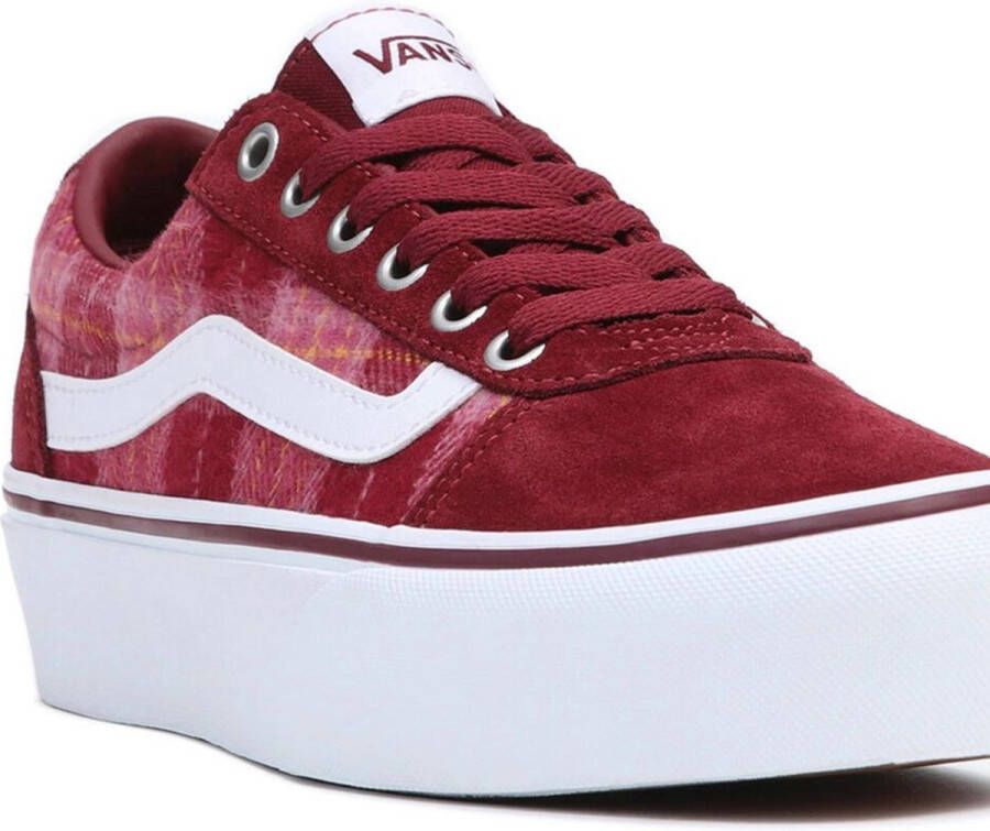 Vans WM Ward Platform Dames vrijetijds schoenen Plaid Mix Port - Foto 2
