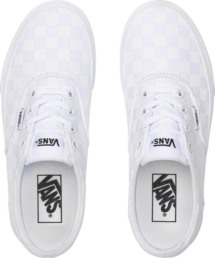 Vans Doheny Checkerboard Dames Sneakers White White - Foto 3