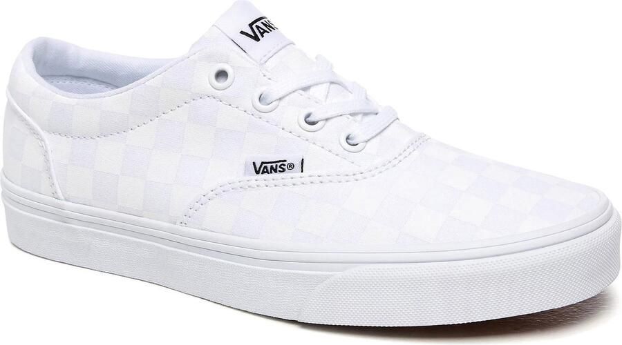 Vans Doheny Checkerboard Dames Sneakers White White - Foto 5