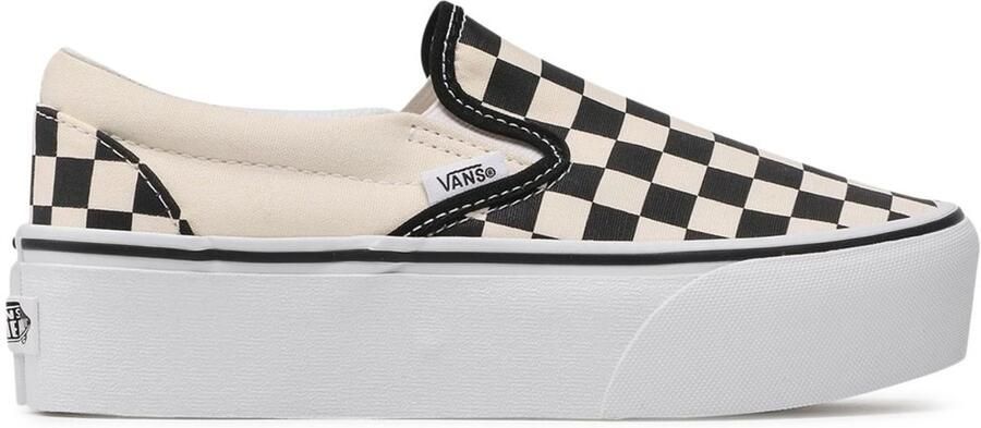 Vans Buty damskie sneakersy UA Classic Slip On Platform V18Ebww Beige Dames - Foto 2