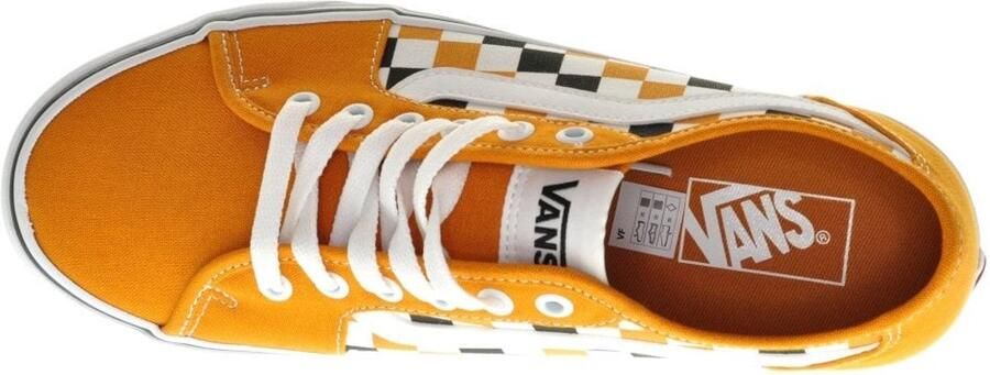 Vans Filmore Decon Gold White Checkered Herensneaker Canvas