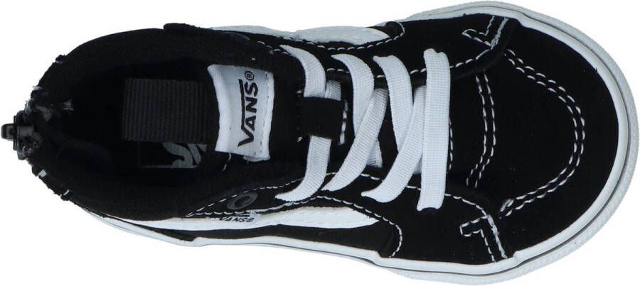 Vans Filmore Hi sneakers zwart wit Jongens Meisjes Canvas 23 5