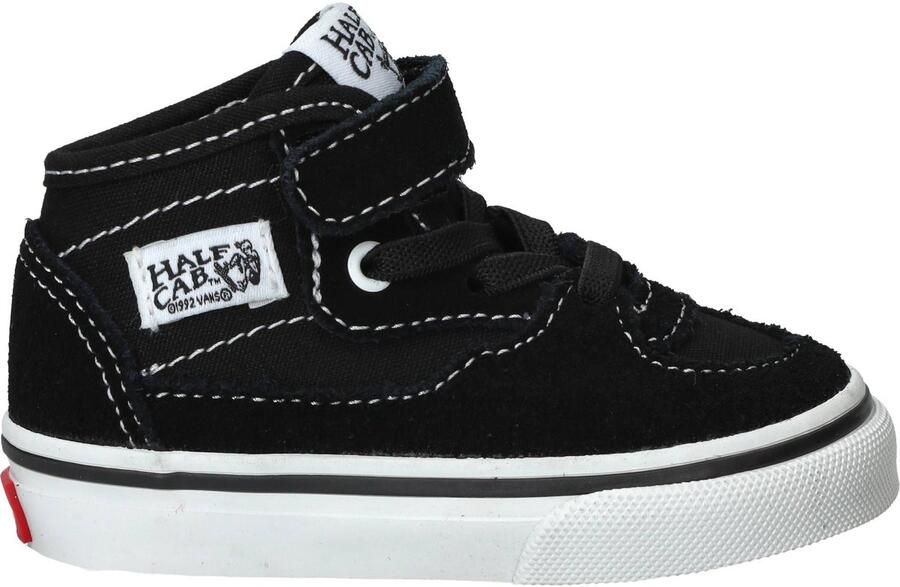Vans Half Cab Decon Elastic Lace Sneakers Jongens Zwart