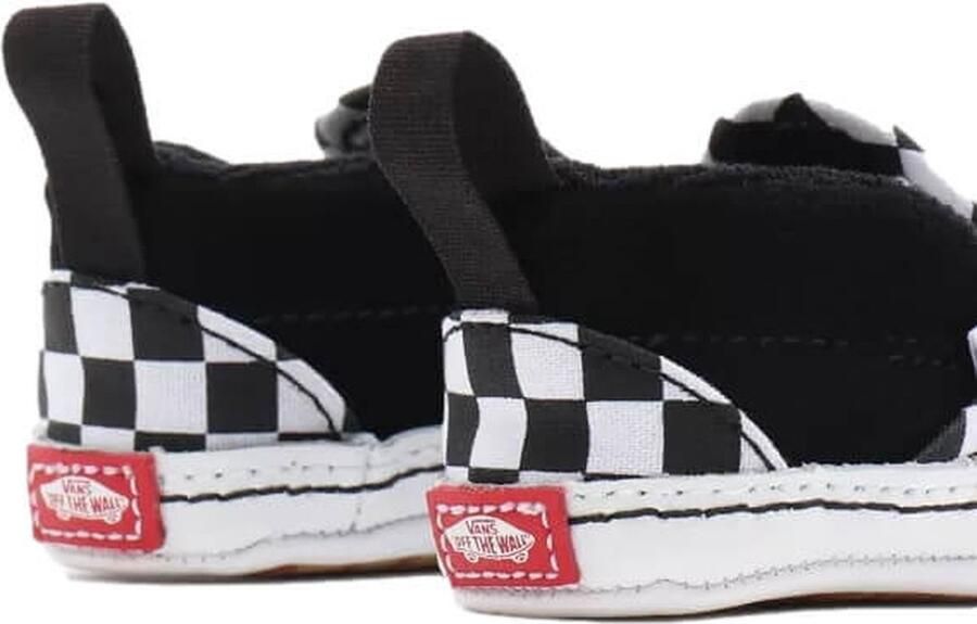 Vans Checkerboard Slip-On Baby Schoenen Black Canvas 5 Foot Locker - Foto 6