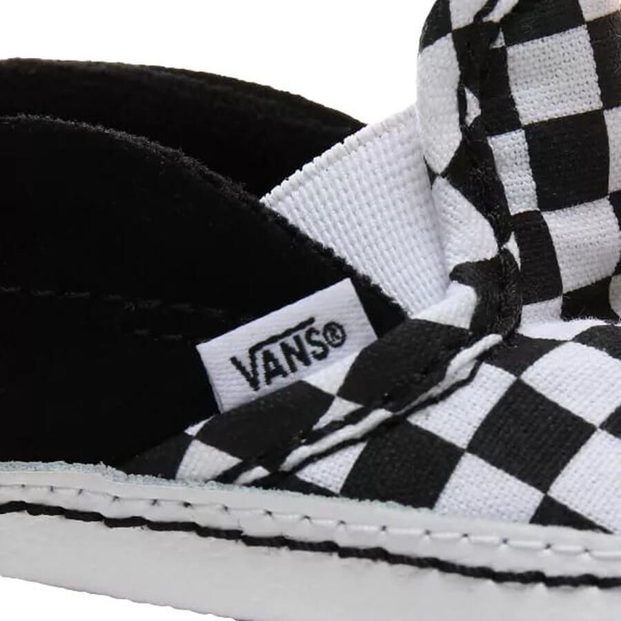 Vans Checkerboard Slip-On Baby Schoenen Black Canvas 5 Foot Locker - Foto 2