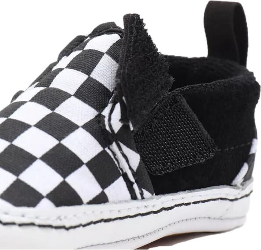 Vans Checkerboard Slip-On Baby Schoenen Black Canvas 5 Foot Locker - Foto 3