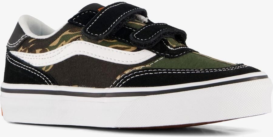 Vans jongens Brooklyn LS sneakers zwart groen