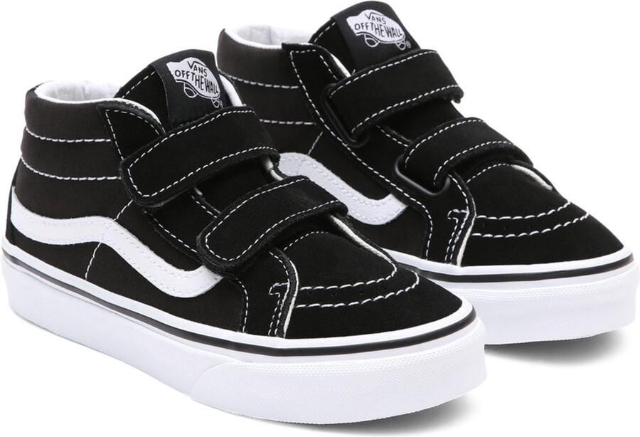 Vans Youth Unisex Kids Lifestyle Classic FTW Sneaker Uy Sk8-Mid Reissue V Zwart True Witite - Foto 7