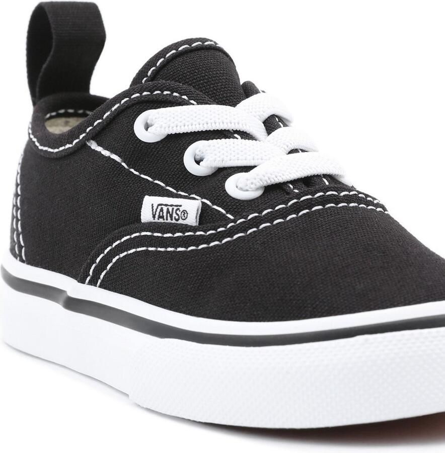 Vans Kinder Kids Lifestyle Classic FTW Sneaker Td Authentic Elastic Lace (Elastic Lace) Blk Tr Wht