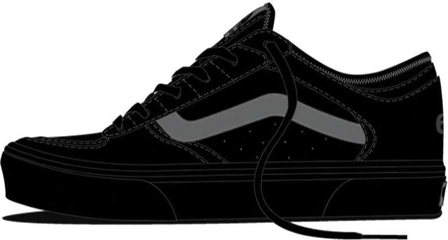 Vans Kinder Lifestyle Sneaker Jn Rowley Classi E52 VNFOH Black Black Pewter