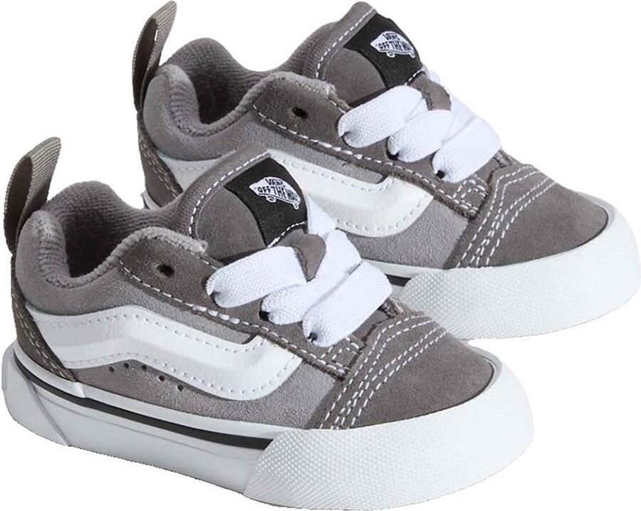 Vans Knu Skool Elastic Lace Peuterschoenen Grijs 1 2