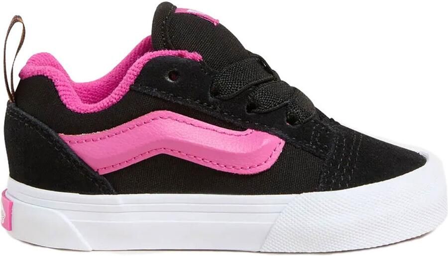 Vans Knu Skool Elastic Lace Peuterschoenen Zwart