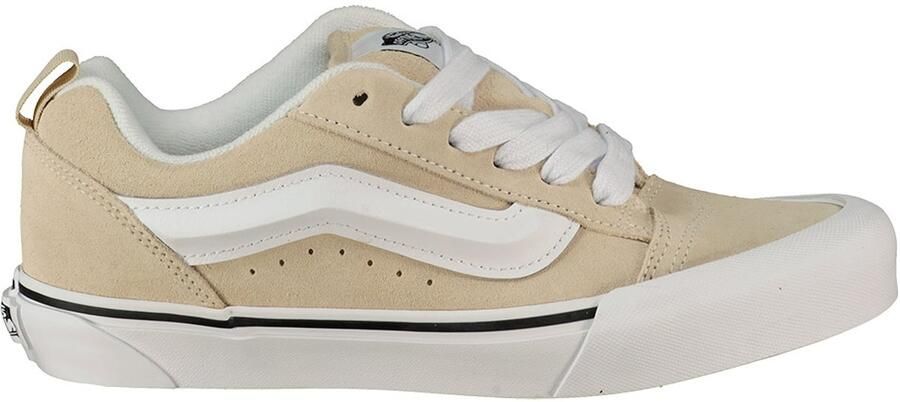 Vans Knu Skool Sneakers in Frans Eiken Leer Beige EU Iconische Jaren '90 Stijl voor Unisex Comfort en Elegantie - Foto 2