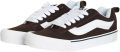 Vans Lifestyle Sneaker Knu Skool 0009Q VNNWH Brown White - Donkerbruin