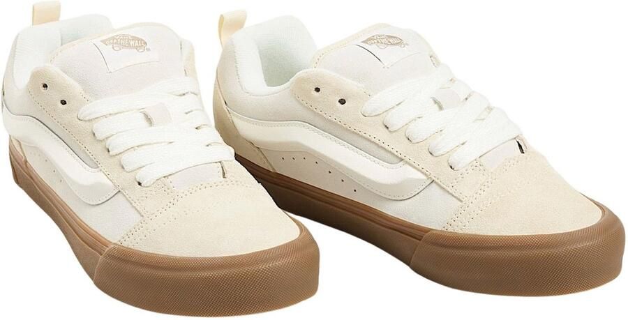 Vans Knu Skool Sneakers Unisex Marshmallow Light Gum Beige Suède VN0009QCDBS1 Unisex Sneakers Marshmallow 35 Licht Gewicht en Comfortabel - Foto 2