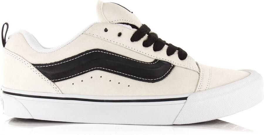 Vans Knu Skool Suede White Black
