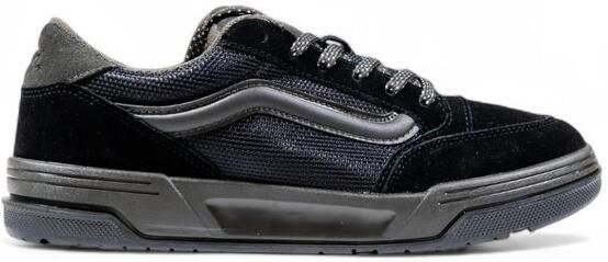 Vans Leather Lace-Up Sneakers Black