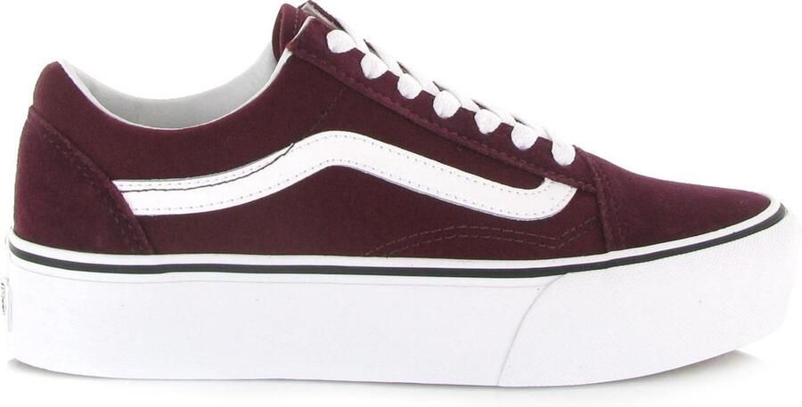 Vans LeatherRoundToeSneakerswithUpperLeatherandRoundToeDesign Blue