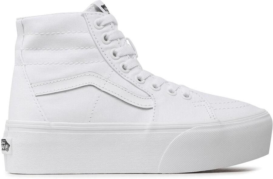 Vans LeatherSneakerswithMetalEyelets White Sneakers - Foto 2