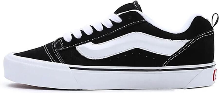 Vans Knu Skool | Black True White Zwart Suede Lage sneakers Unisex - Foto 12
