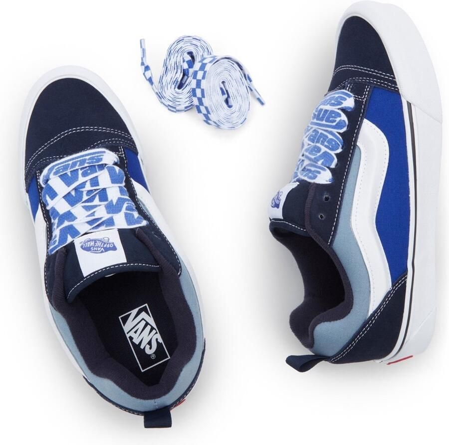 Vans Lifestyle Sneaker Knu Skool 0009Q VNY6Z Blue White - Foto 2