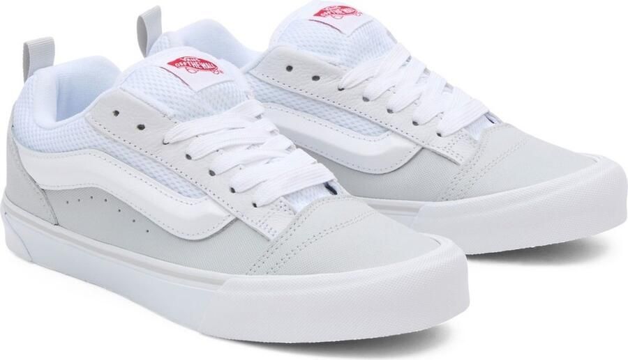 Vans Knu Skool Sneakers Schoenen retro skate white red 46 beschikbare maaten:41 42.5 43 44.5 45 46 47