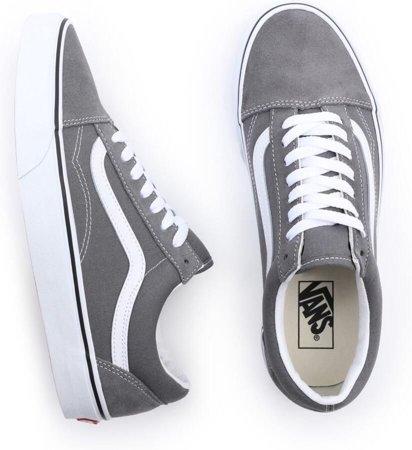 Vans Unisex Lifestyle Classic FTW Sneaker Ua Old Skool Pewter True White - Foto 2