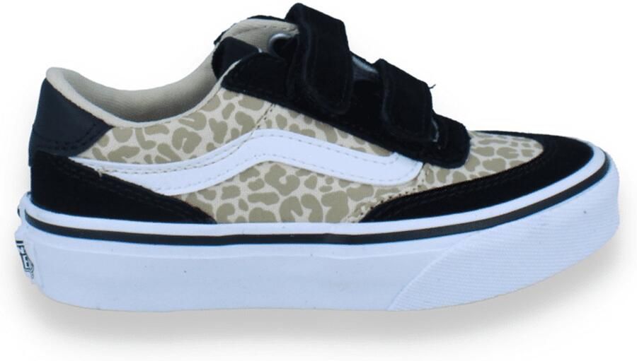 Vans Meisjes Sneaker Brooklyn Ls Leopard Black Zwart