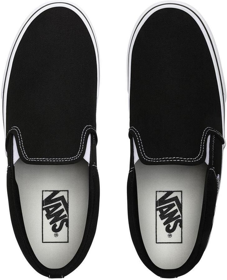 Vans MN Asher (Canvas) Black White Sneakers Unisex - Foto 3