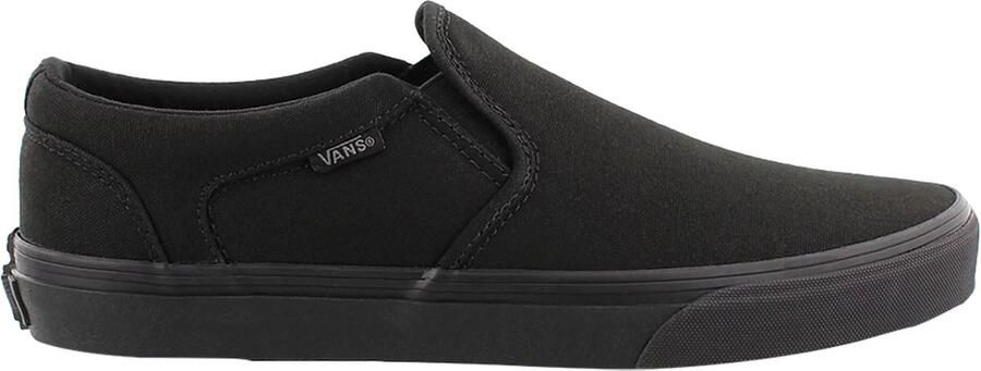 Vans Asher Canvas Heren Sneakers Black Black - Foto 6