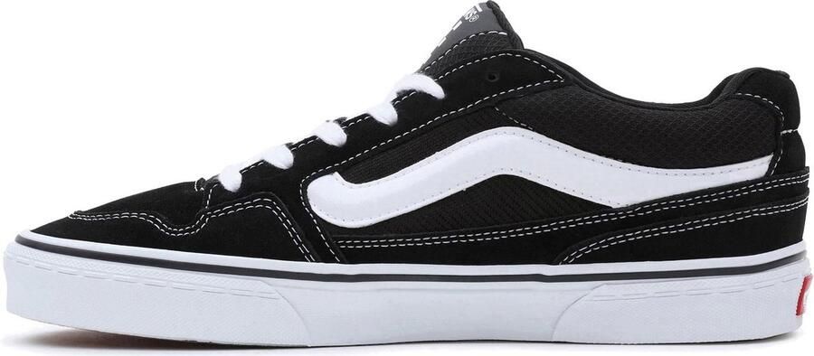 Vans Zwarte atletische sneakers voor heren met contrastdetails Black Heren - Foto 6